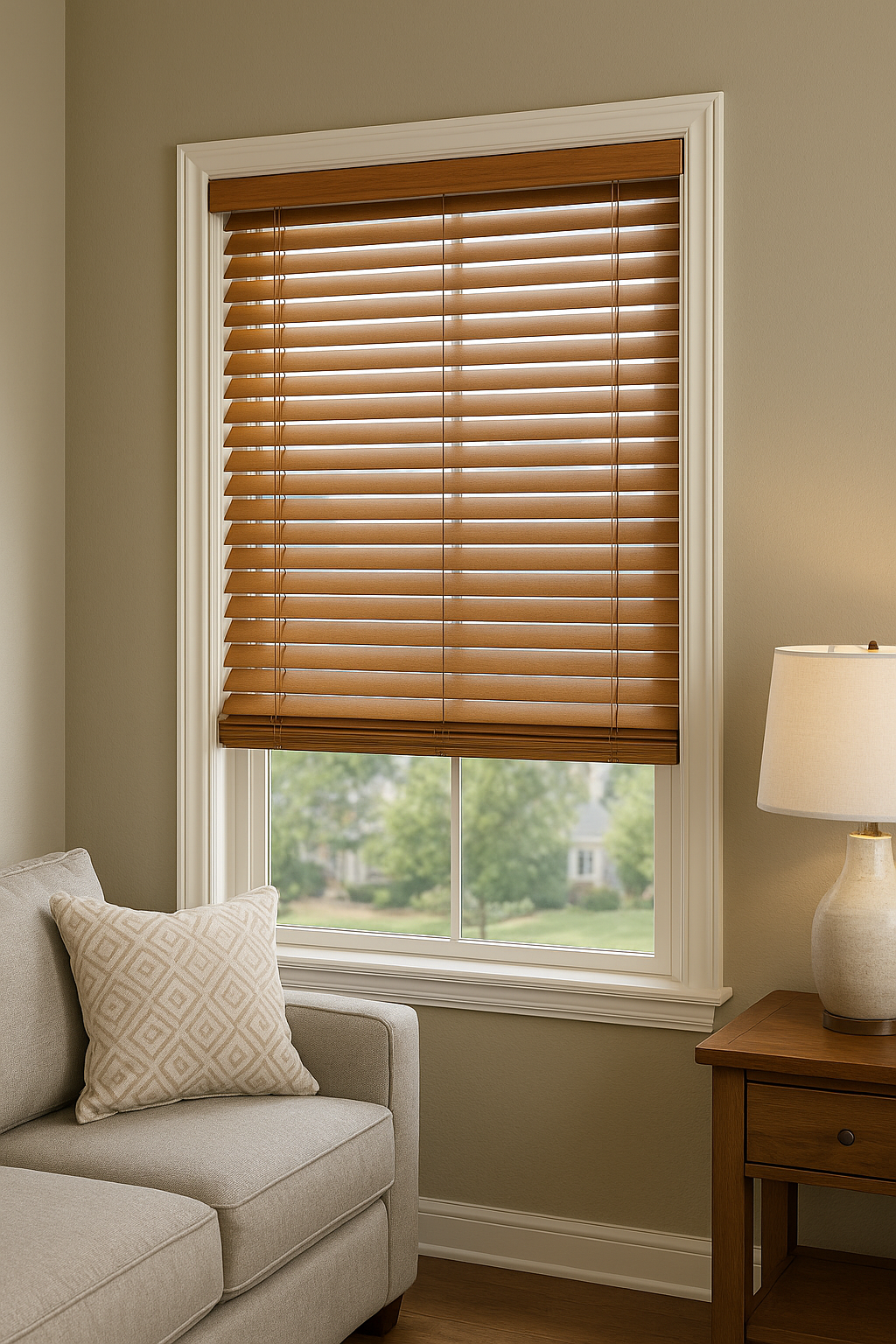Custom window blinds in League City TX